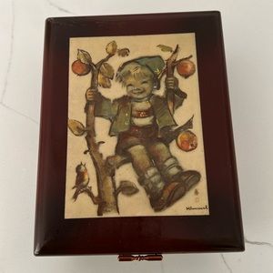 Vintage Hummel Wooden
Music Box